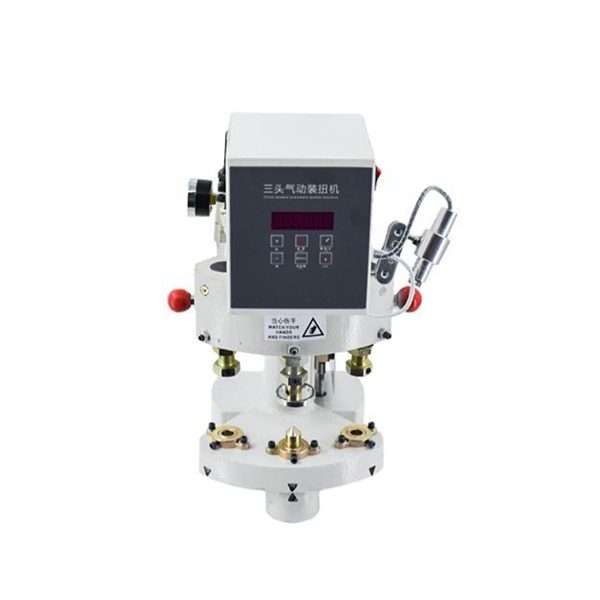 XGL-8383 3 Head Electronic Snap Button Machine