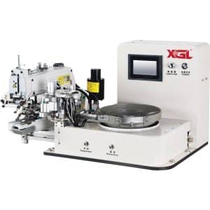 XGL-373D-Direct Drive Button Machine with Vertic Auto Button Feeding Device